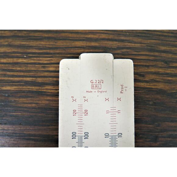 Vintage English Blundell B R L 10" Slide Rule - Picture 2 of 7